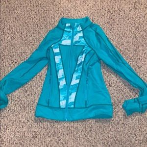 ivivva blue jacket size youth 10